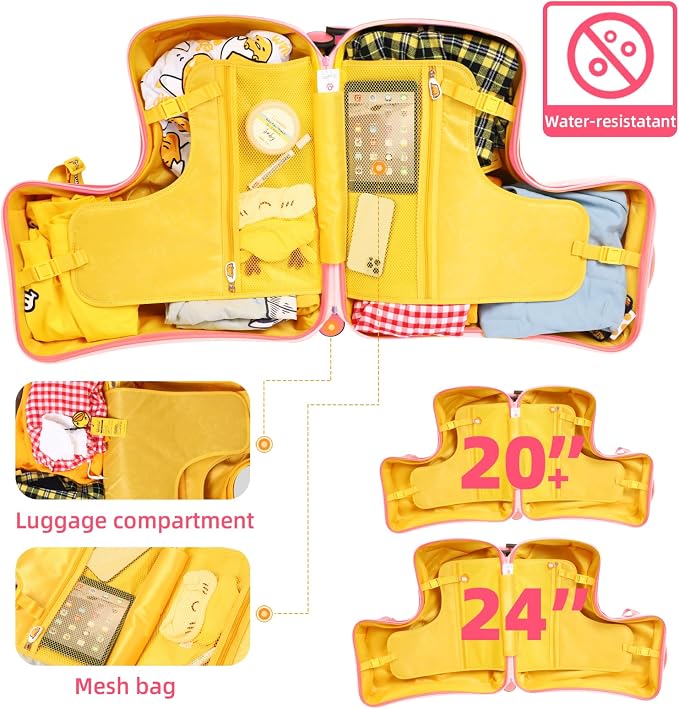 Kids' Lightweight Ride on Luggage - Image 3