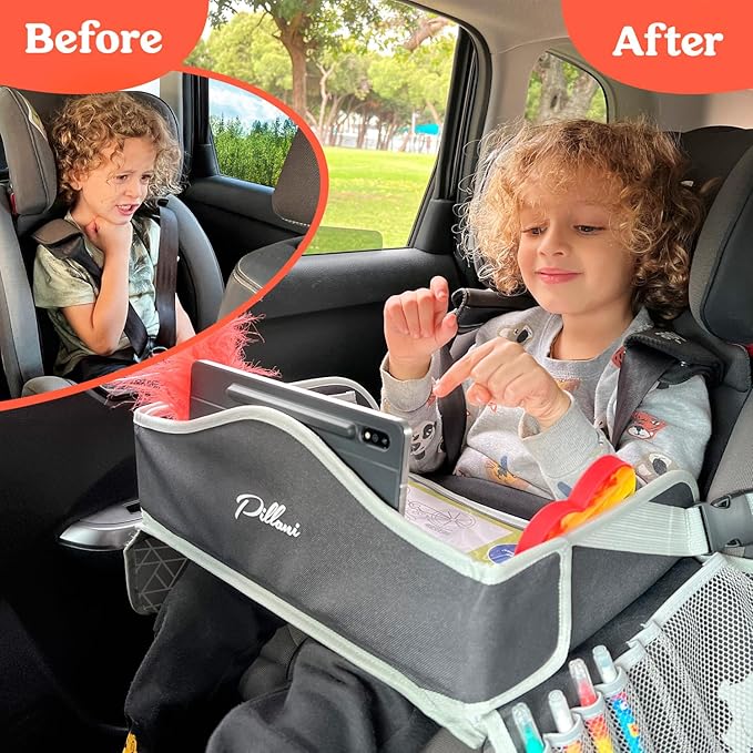 PILLANI Kids Travel Tray for Car - Image 3