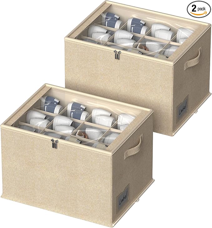 2 Pack Shoe Organizer for Closet by CYhom