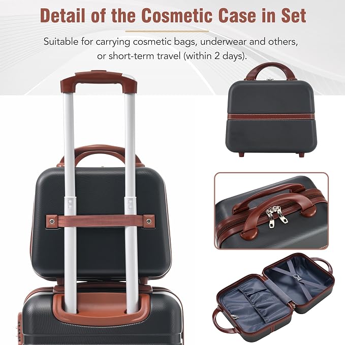 Merax Luggage Set 2 Piece Suitcase Set - Image 8
