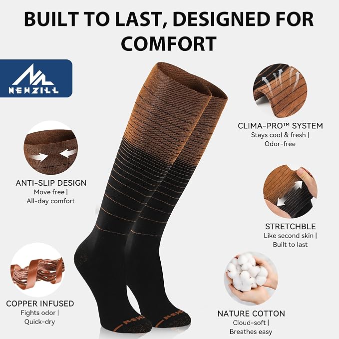 NEWZILL Copper Compression Socks - Image 4