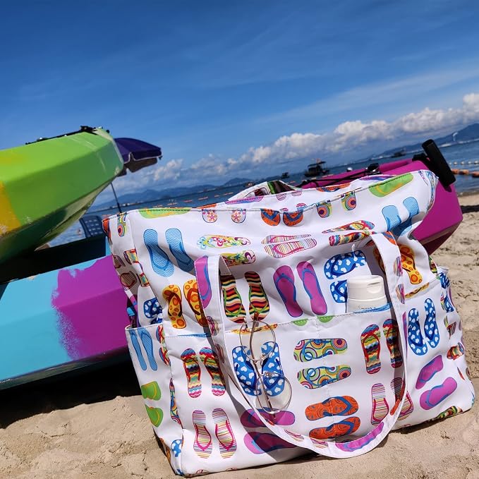 Waterproof Beach Tote Pool Bags - Image 8