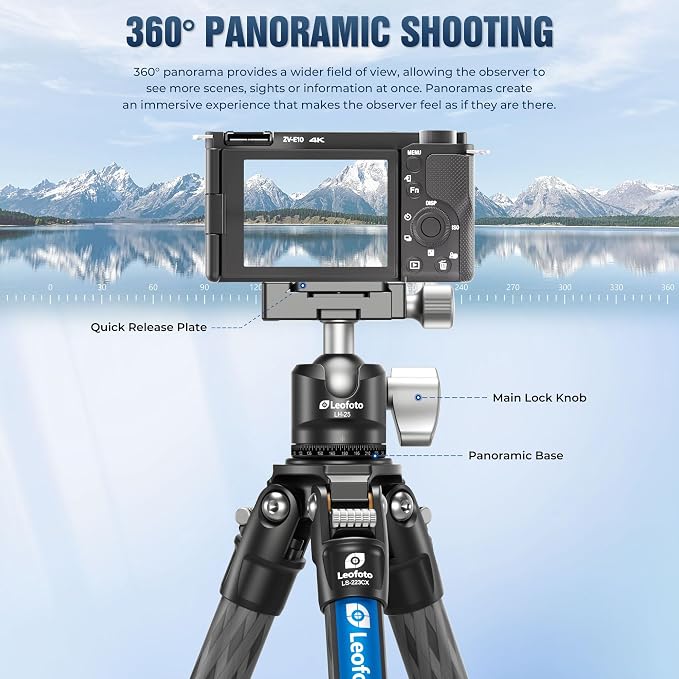 Carbon Fiber Travel Tripod - Image 5