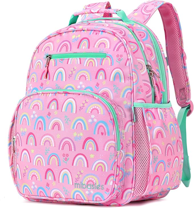 mibasies Girls Backpack: Large Kids Backpack Girls by mibasies