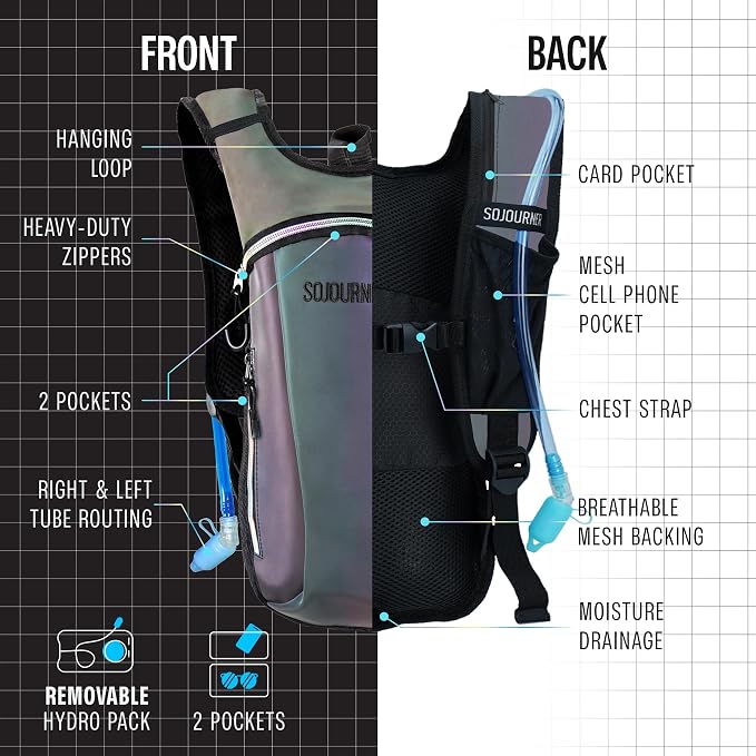 Sojourner Rave Hydration Pack - Image 4