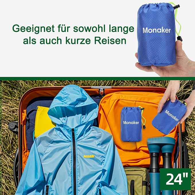 Ultralight 20L Foldable Backpack, Compact to Palm-Sized, Travel & Daily Use - Image 4