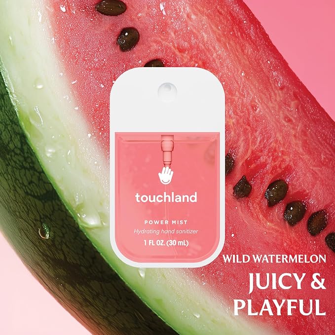Touchland Power Mist Hydrating Hand Sanitizer Spray, FRESH 5 Set, 1 FL. OZ. - Image 5