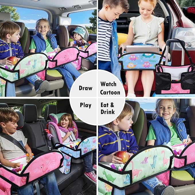 Kids Travel Tray, Toddler Road Trip Essentials - Image 6