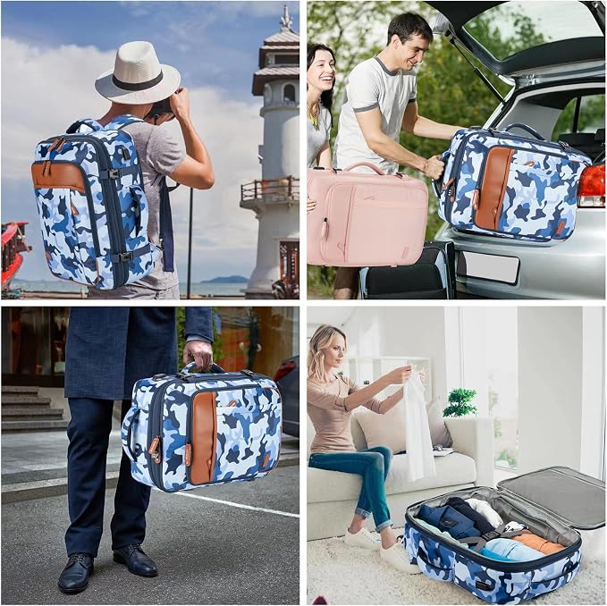 Travel Backpack 42L Carry on Backpack Flight Approved Expandable Travel - Image 7