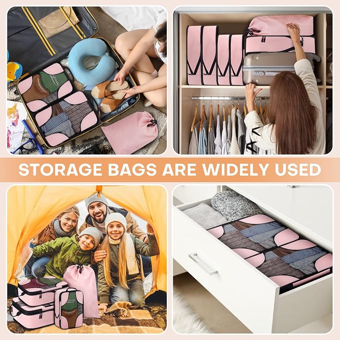 6 Set Compression Packing Cubes - Image 7