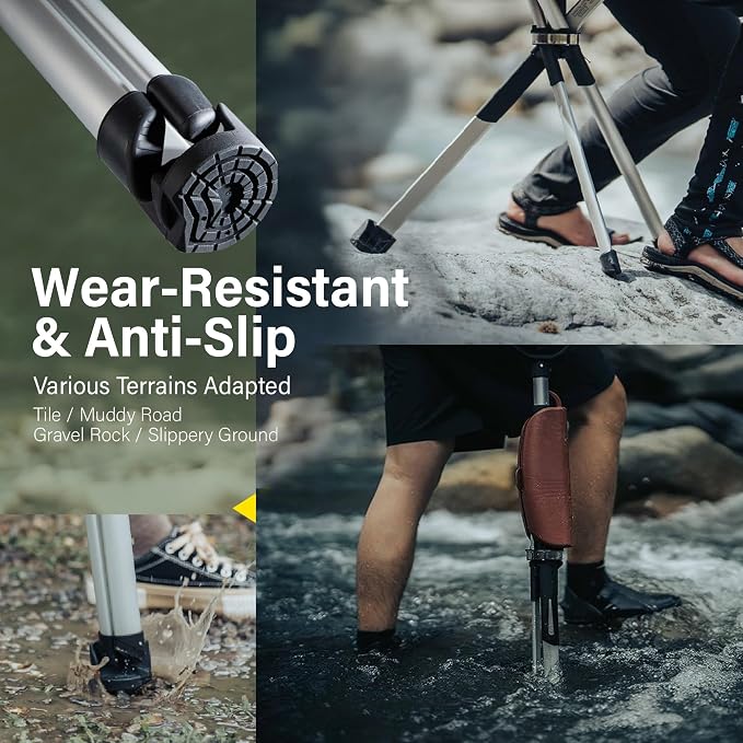 STEP2GOLD Ta-Da Chair Series 2- Portable Walking Stick, Cane - Image 7