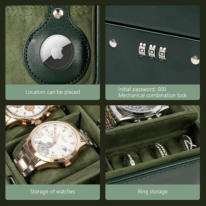 KAMIER Watch Case with Combination Lock - Image 3