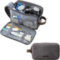 BAGSMART Toiletry Bag for Men, Canvas Travel Toiletry Organizer Dopp Kit by BAGSMART