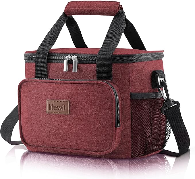 Lifewit Medium Lunch Bag Insulated Lunch Box Soft Cooler Cooling Tote by Lifewit