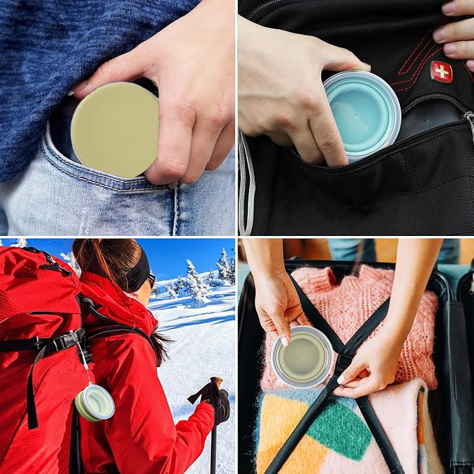 IYYI Collapsible Travel Cup, 10.5 OZ Foldable Cup - Image 6