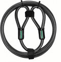 10 ft x 1/2" Heavy Duty Cut-Proof Security Cable | Flexible Vinyl-Coated by DAOSEC