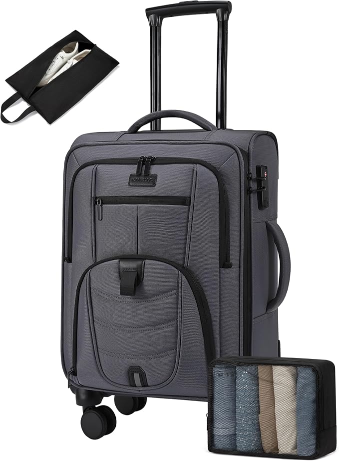 LOVEVOOK Carry On Luggage Airline Approved, Suitcases by LOVEVOOK