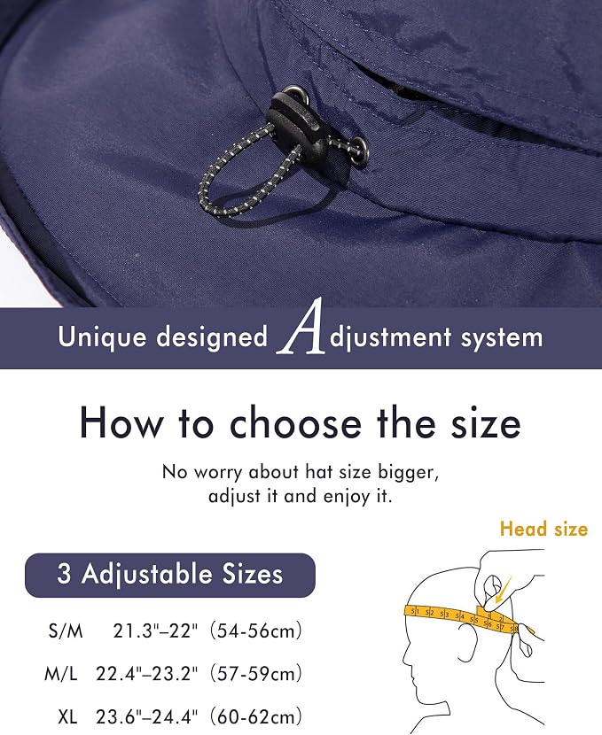 UV 50 Sun Hat for Women Wide Brim - Image 3