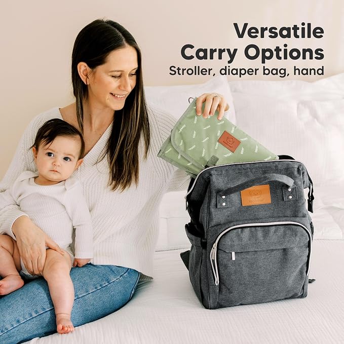 KeaBabies Portable Diaper Changing Pad - Image 5