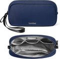 tomtoc Electronics Organizer Travel Case, Water Resistant Travel Bag Cable by tomtoc