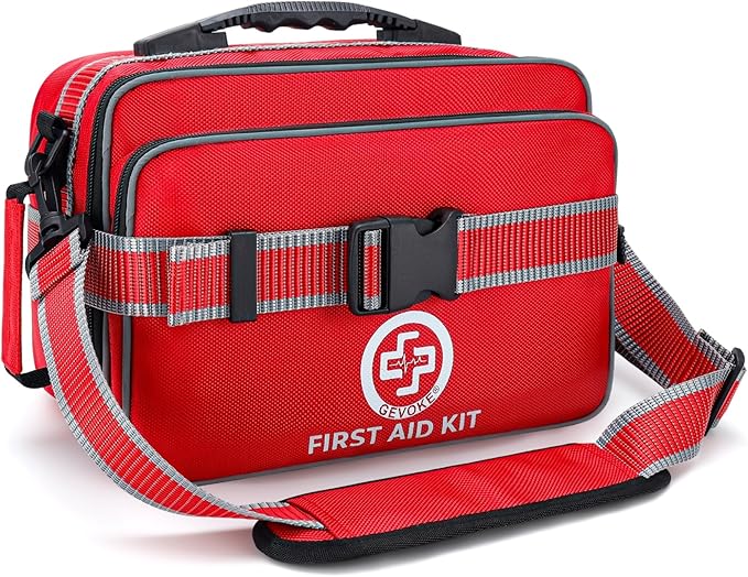 Professional 500 Piece Emergency First Aid Kit by Gevoke