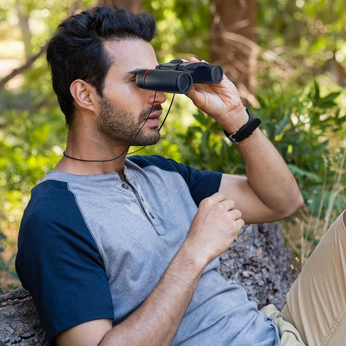 Binoculars for Adults Compact Mini Folding Waterproof Binoculars - Image 5