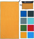 ECCOSOPHY Microfiber Beach Towel – Quick Dry Gym Towel, Highly Absorbent by ECCOSOPHY