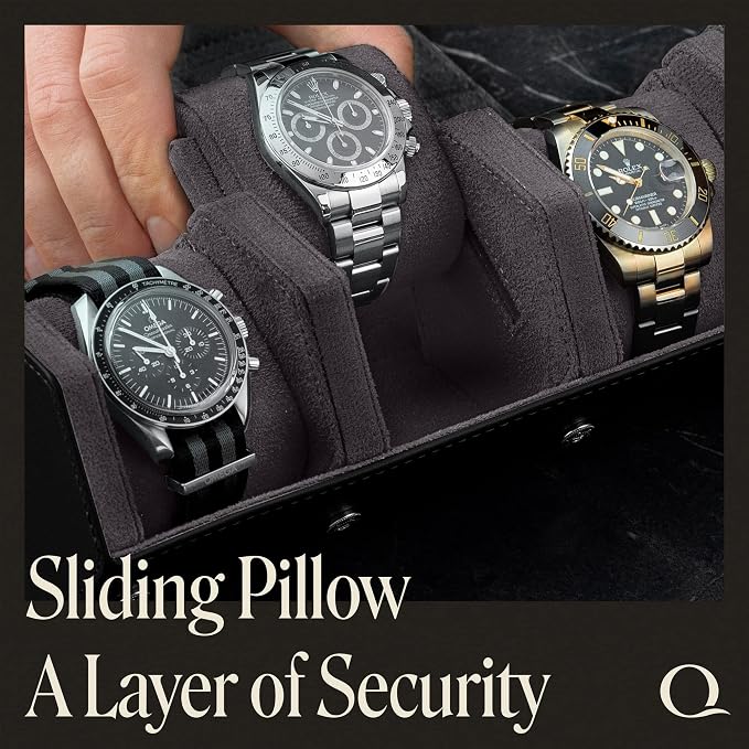 Napa Leather Watch Rolls for Men - Image 4