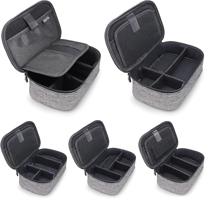 sisma Electronics Cords Organizer Tech Accessories Storage Case Travel Small - Image 3