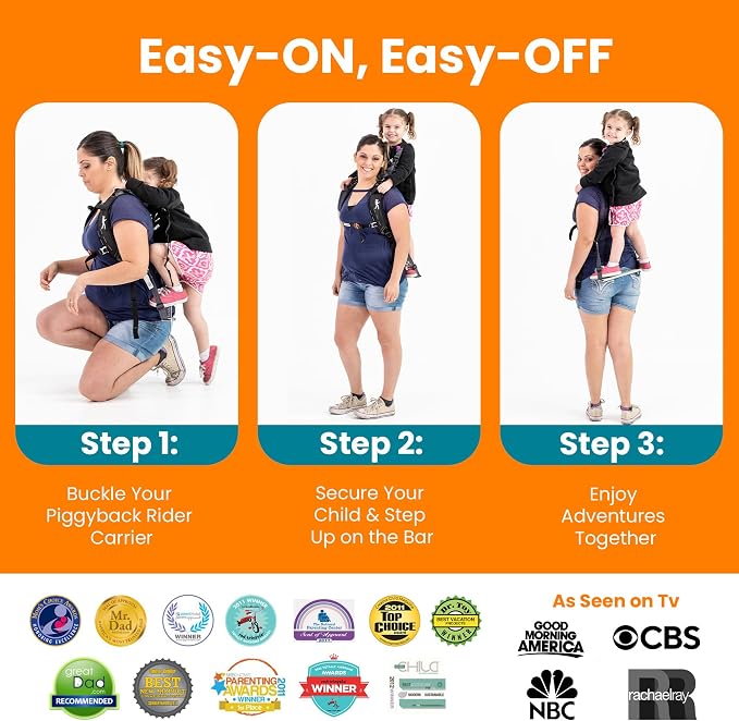 Piggyback Scout Standing Toddler Carrier Backpack - Image 8