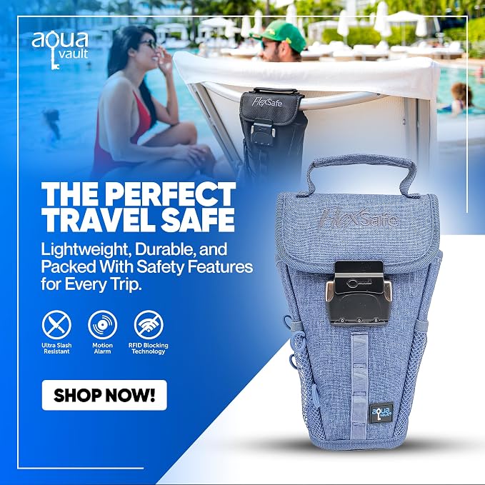 Aquavault | Flex Safe | Beach Chair Vault | Anti theft combination lock | 3 - Image 4
