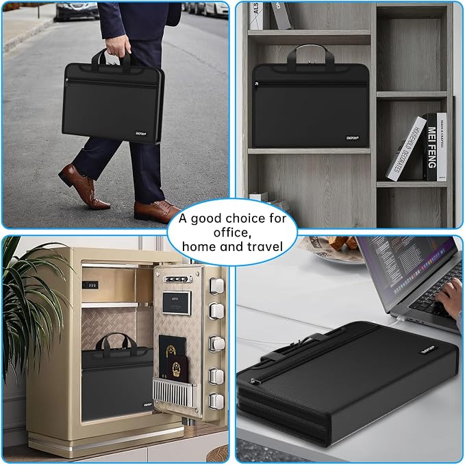 ENGPOW Accordion File Organizer, Fireproof Expanding File Folder - Image 7