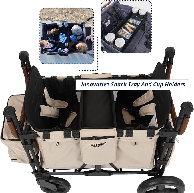 Keenz VYOO Stroller Wagon with Canopy - Image 8