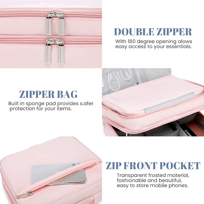 mygreen Electronic Bag Travel Cable Accessories Bag Waterproof Triple Layer - Image 5