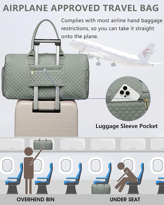 Weekender Travel Duffle Bag for Women - Image 5