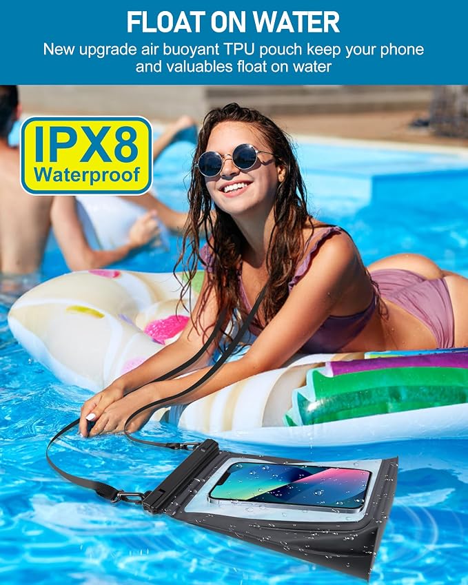 Large Capacity Waterproof Phone Pouch, Floating Dry Bag - Image 6