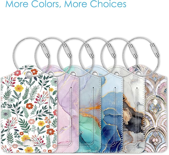 Fintie Luggage Tags, Privacy Cover ID Label - Image 7