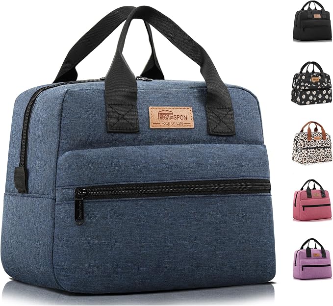 HOMESPON Insulated Lunch Bag for Women Men Lunch Box Cooler Lunch Tote for Work by HOMESPON