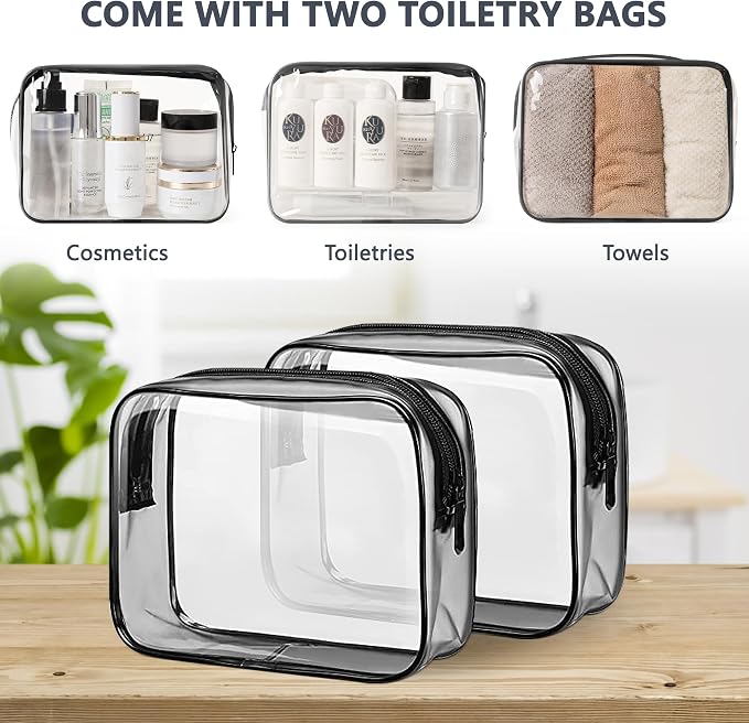 Beraliy Large Travel Backpack, Ailrline Approved Personal Item Bag, 17.3 Inch - Image 9