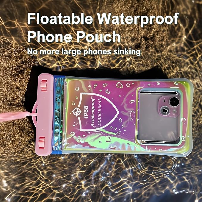 AiRunTech Waterproof Phone Pouch, Floating Waterproof Phone Case - Image 2