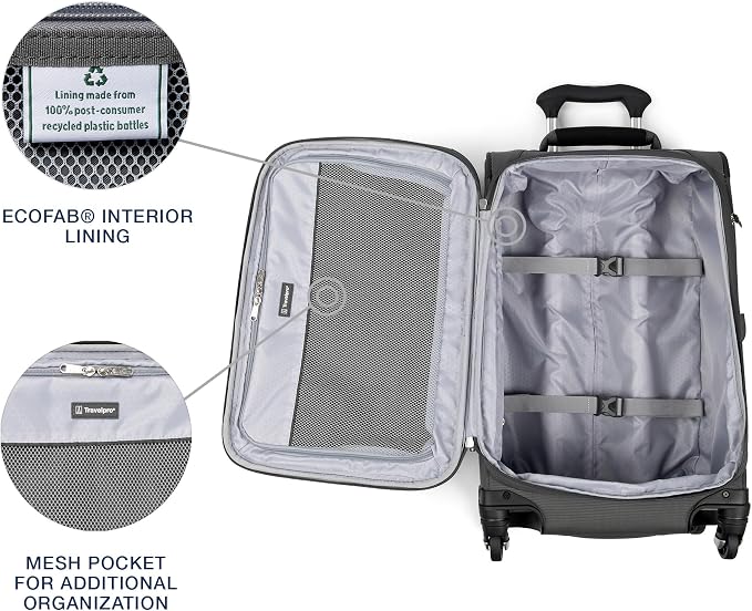 Travelpro Maxlite 5 Softside Expandable Carry on Luggage - Image 5