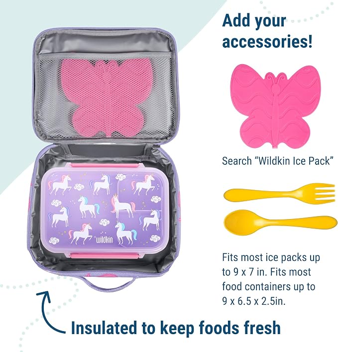 Wildkin Kids Insulated Lunch Box – Durable and Reusable - Image 6