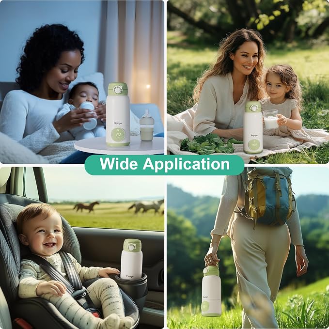 Portable Bottle Warmer for Travel, 15oz Capacity Portable Milk Warmer for Baby - Image 6