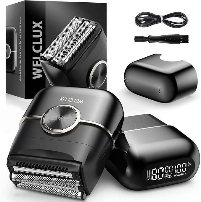 Electric Foil Shavers for Men: Upgraded Mini Electric Razor for Beard by Unknown