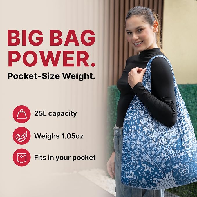 Nanobag Ultra-Lightweight Heavy Duty Foldable Tote - Image 5