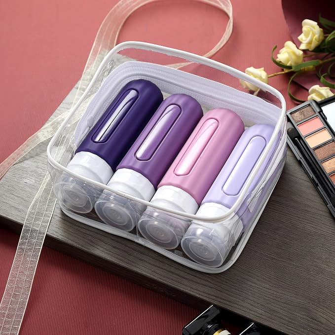 16 Pack Travel Bottles Set for Toiletries, Leakproof Travel Containers for - Image 3