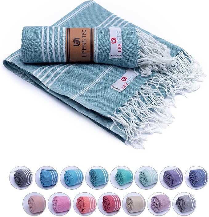 Turkish Beach Towel by LIFENSTEO