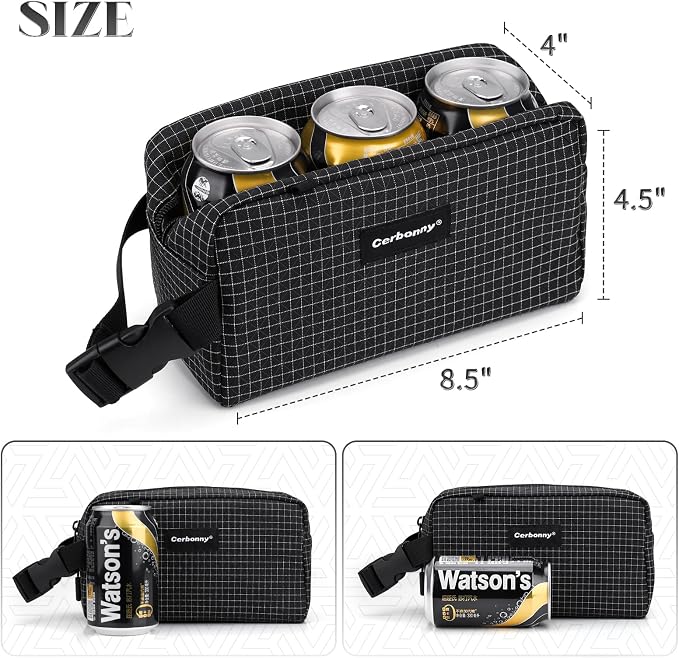 Freezable Lunch Bag, Freezable Snack Bag, Mini Cooler Bag - Image 3