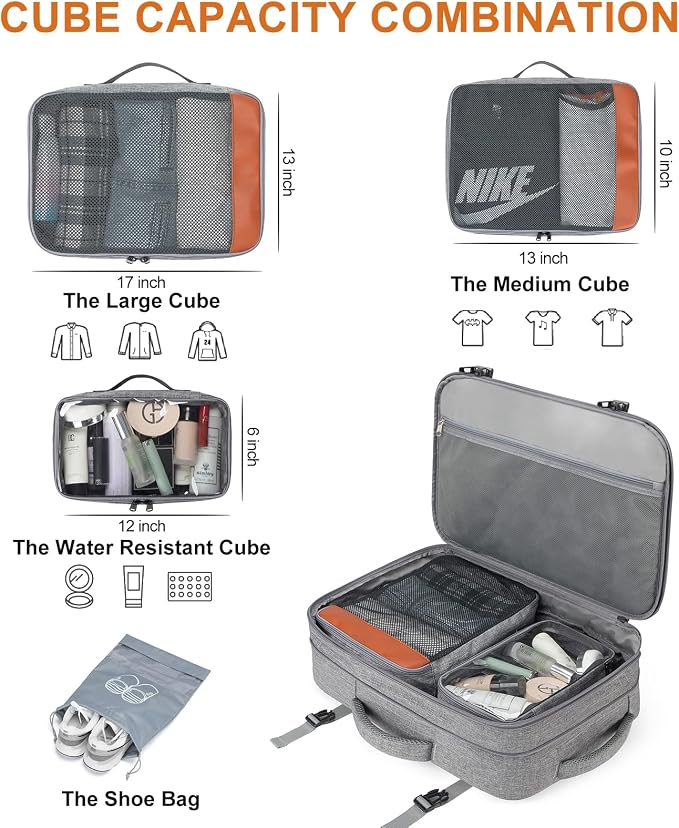 Carry on Travel Backpacks, Extra Large 40L Flight Approved Bag - Image 3
