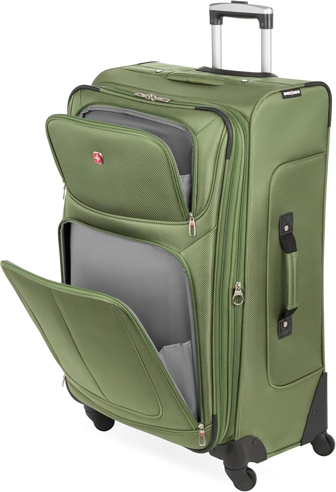SwissGear Sion Softside Expandable Luggage, Checked-Large 29-Inch - Image 7